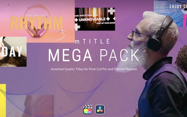 mTitle Mega Pack – Final Cut Pro Plugin
