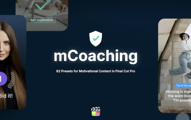 mCoaching – Final Cut Pro Plugin