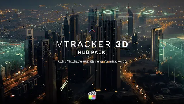 mTracker 3D HUD Pack – Final Cut Pro Plugin