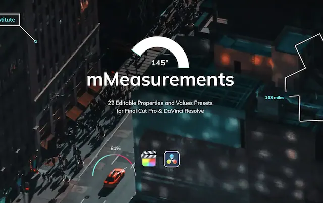 mMeasurements – Final Cut Pro Plugin