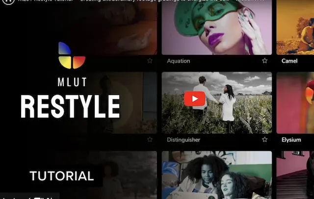 mLut Restyle – Final Cut Pro Plugin