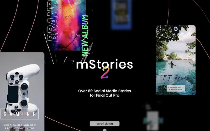 mStories 2 – Final Cut Pro Plugin