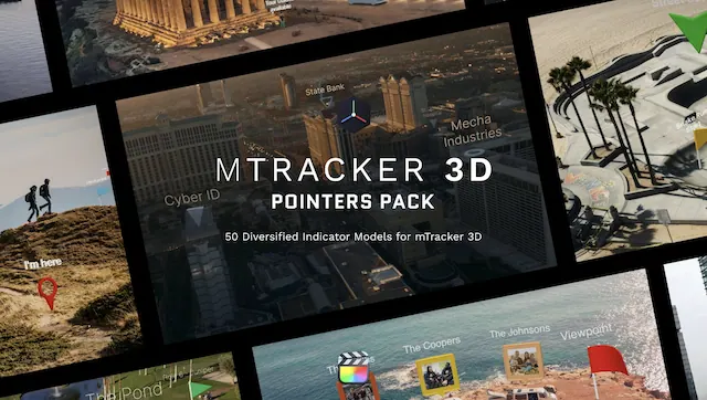 mTracker 3D Pointers Pack – Final Cut Pro Plugin