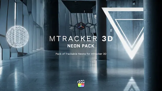 mTracker 3D Neon Pack – Final Cut Pro Plugin