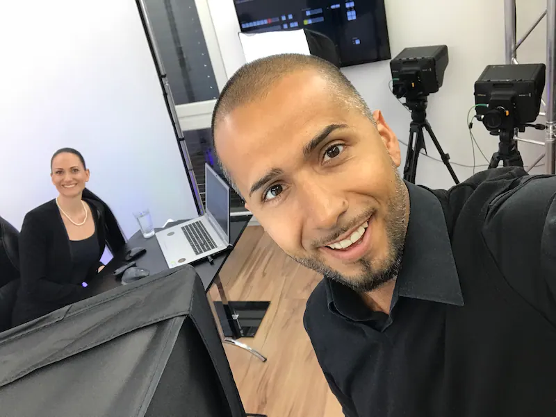 Onlinekurs aufbauen Videostudio