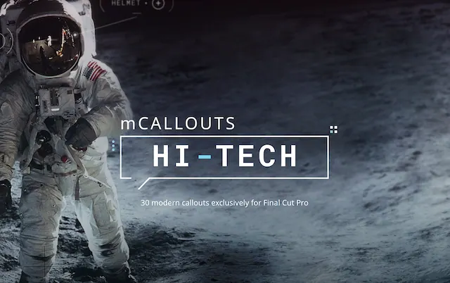mCallouts Hi-Tech – Final Cut Pro Plugin