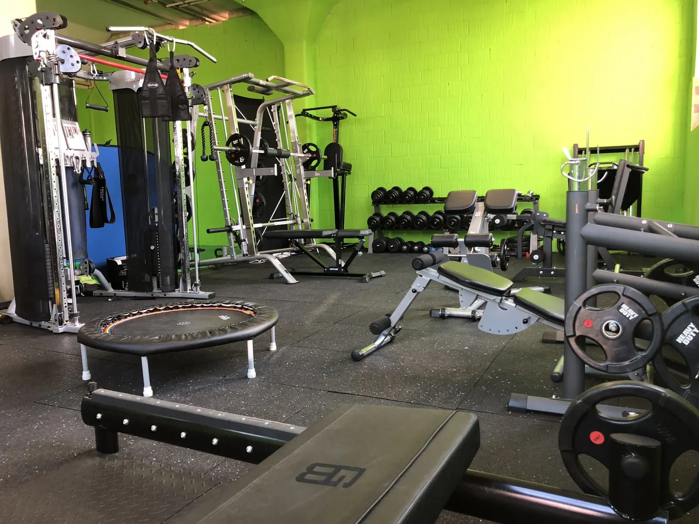 Greenscreen gym
