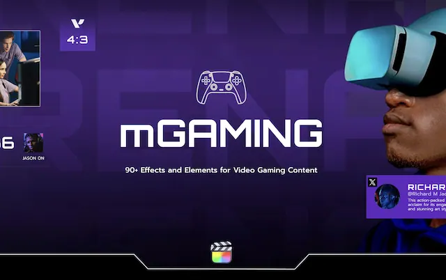 mGaming – Final Cut Pro Plugin