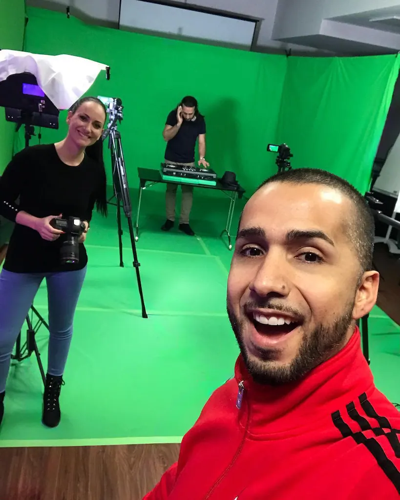 Greenscreen Daniela Isik und Birol Isik