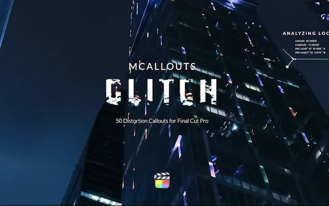 mCollouts Glitch – Final Cut Pro Plugin
